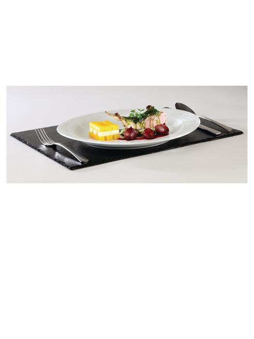 Plat de service - 1/2 GN - Gris foncé - 32,5 x 26,5 CM - Mélamine - APS - GF071 GF071 €19.83 Plateau de service