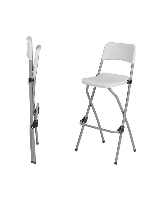 Tabouret de bar - Pliable - 2 pièces - H 103,2 x 50,5 x 44,5 CM - Bolero - GR322 GR322 €84.99 Tabourets de bar