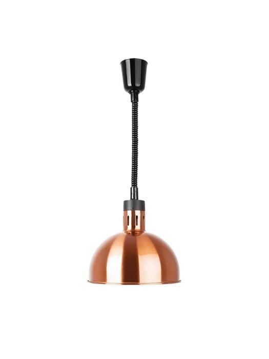 Warmtelamp - Koper - H 20 CM - 220-240 V - Buffalo - DY460 DY460 €60.64 Warmhoudlamp