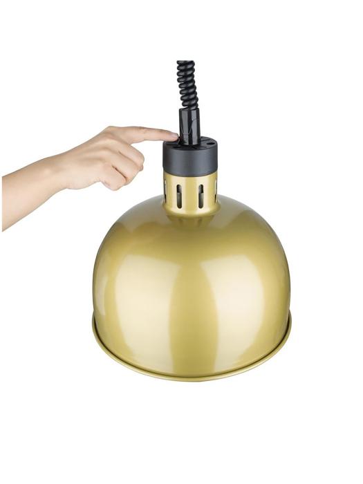 Lampe chauffante - Doré - H 20 CM - 220-240 V - Buffalo - DY462 DY462 €61.99 Lampe chauffante
