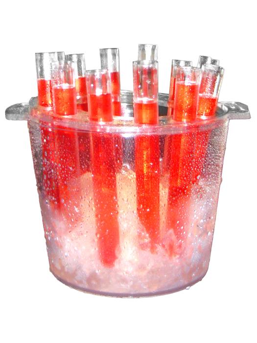 Tubes à shot - 12 pièces - Avec seau - Bar Professional - TTB0012 TTB0012 €21.00 Verrerie