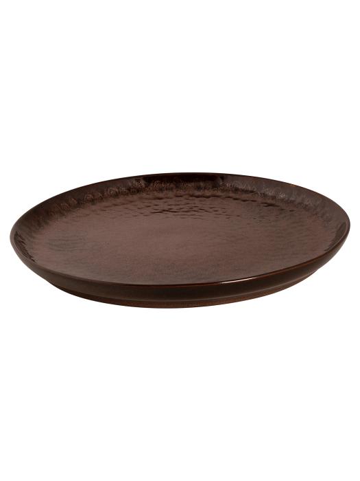 Assiette - H 27 x Ø2.5 CM - 4 pièces - Grès - Palmer - Bama-Cuivre - 532537 W532537 €35.08 Assiettes