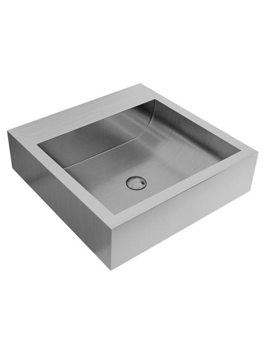 RVS Handenwasbak - Ronde bak - H 12.4 x 45 x 45 CM HW-140273 €249.00 RVS wasbakken / spoelbakken