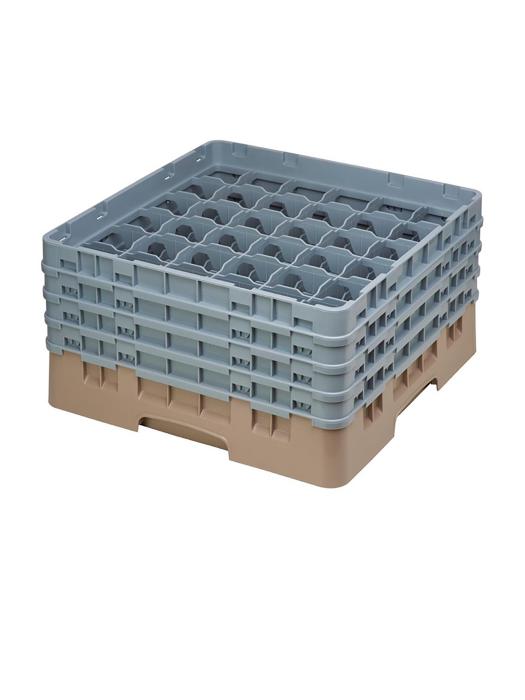 Panier lave-vaisselle - 36 compartiments - Beige - H 26,7 x 50 x 50 CM - Polypropylène - Cambro - DE796 DE796 €106.94 Paniers à vaisselle pour les verres à bec