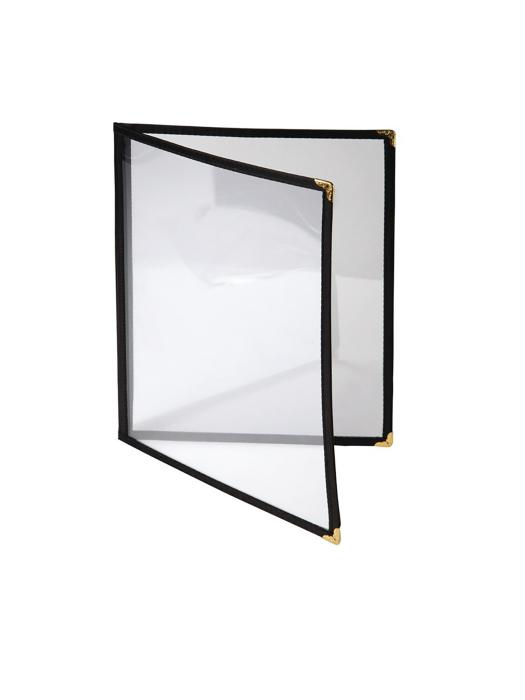 Porte menu - A4 - Noir - H 31,5 x 23,1 x 0,5 CM - Plastique - Olympia - E293 E293 €11.49 Présentation