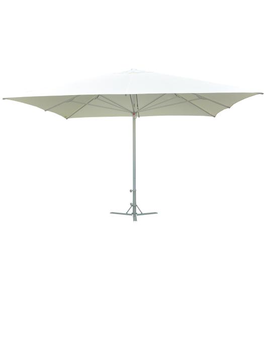Parasol de marché Suzan - Blanc - H 295 x L 400 x P 400 cm - G-Line HW-141315 €279.00 Parasols de restauration