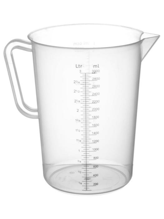 Verre doseur - 3 litres - Plastique - Hendi - 567401 567401 €6.95 Tasses à mesurer