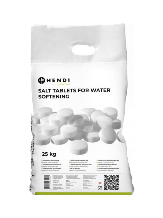 Tablettes de sel Adoucisseur d'eau - 25 KG - Hendi - 231265 H231265 €19.50 Produits de nettoyage