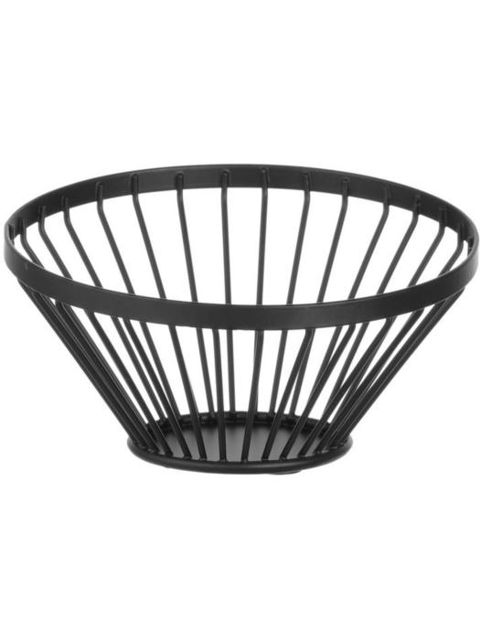Corbeille à fruits - H 8 cm - Noir mat - Hendi - 427095 427095 €5.75 Panier orange