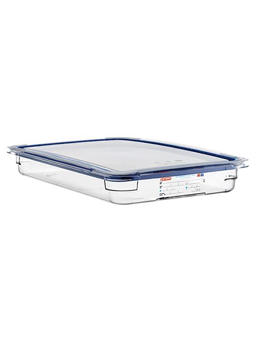 Boîte Alimentaire - 1/1 GN - 6.25 Litre - H 6.5 x 53 x 32.5 CM - Polycarbonate - Transparent - -40°C / +99°C - Hermétique Verrouillable - Araven - 962414 E962414 €40.99 Bacs alimentaires