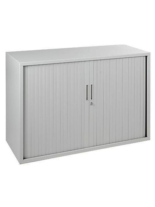 Armoire à portes roulantes - Gris - H 72,5 x 120 x 43 CM - Proflight 20403 €345.00 Armoires à portes tambour