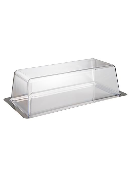 Porte-gâteau - H 10 x 33 x 17 CM - 0,52 KG - acier inoxydable 18/0 - 130176 E130176 €10.25 Présentoirs à gâteaux