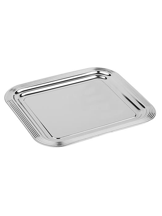 Plateau de service - 2/3 GN - 35,4 x 32,5 CM - Chromé - 130220 E130220 €4.95 Plateau de service