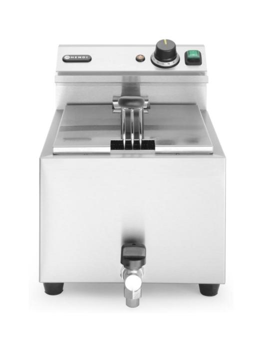 Friteuse Mastercook - Avec robinet de vidange - 8 litres - Hendi - 209202 H209202 €207.00 Friteuses 230 volts
