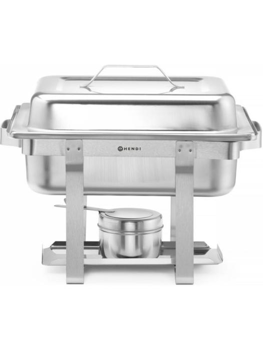 Chafing dish - 1/2 GN - Economic - 4.5 liter - RVS - Hendi - 475201 H475201 €37.01 Chafing dish