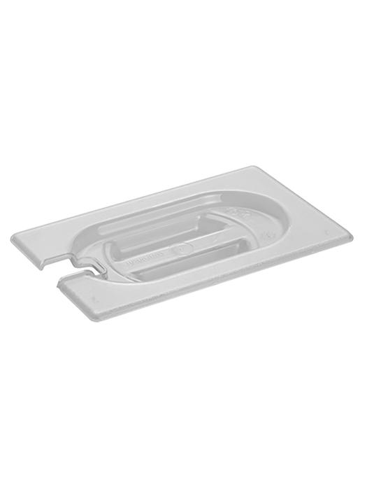 Couvercle Gastronorm - 1/9 GN - 17,6 x 10,8 CM - Polycarbonate - Transparent - -100°C / +100°C - Avec logement cuillère - Caterchef - 953095 E953095 €2.10 Bacs gn plastique
