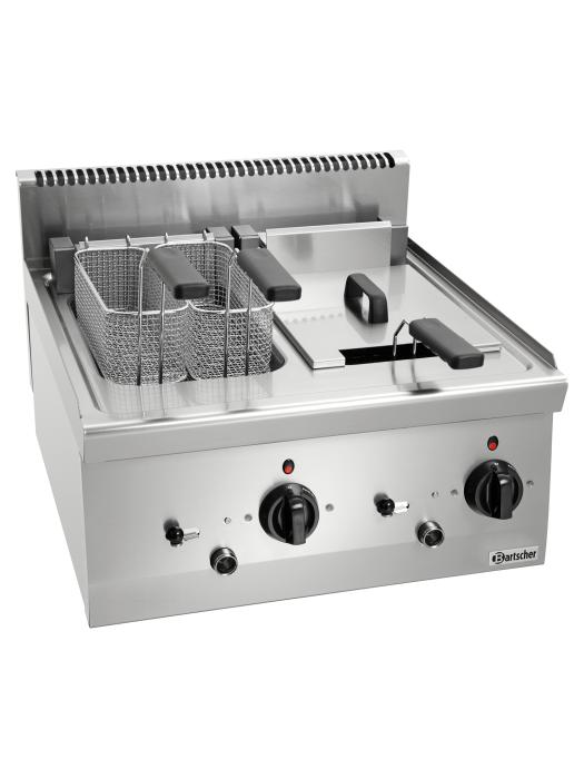 Friteuse - 2 x 8 Litres - Robinet de vidange - 400V - Bartscher - 131425 131425 €2,389.00 Friteuses 400 volts
