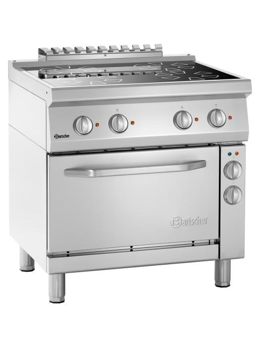 Cuisinière - 4 Foyers - Avec four - Céramique - Bartscher - 287431 287431 €3,800.79 Ligne Bartscher 700