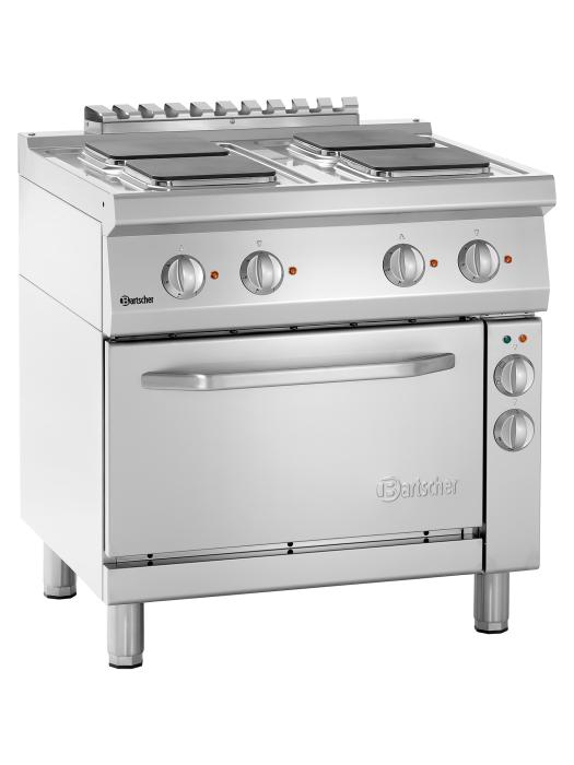 Cuisinière - 4 Foyers - Avec Four - Fonte - Bartscher - 286326 286326 €3,889.00 Ligne Bartscher 700