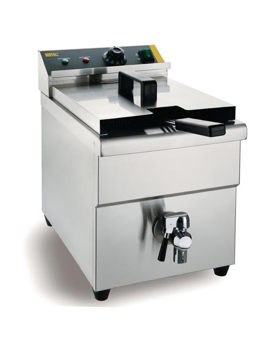 Friteuse à induction - Modèle de table - 7,5 Litre - H 41,5 x 29 x 44 CM - 3 kW - 220-240 V - Buffalo - CP793 CP793 €228.55 Friteuses 230 volts