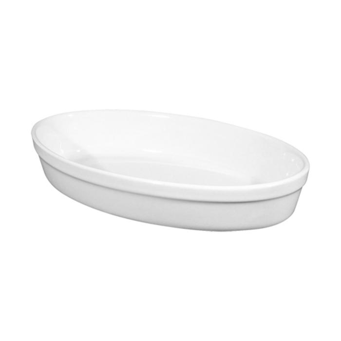 Gratineerschaal - Ovaal - Wit - L 28 x B 17 CM - Saturnia E765082 €10.80 Gratineer schalen