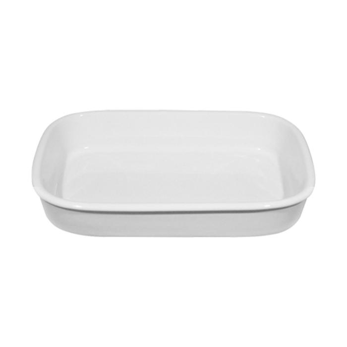 Gratineerschaal Forno - Wit - L 19 x B 12 CM - Saturnia E765090 €5.90 Gratineer schalen