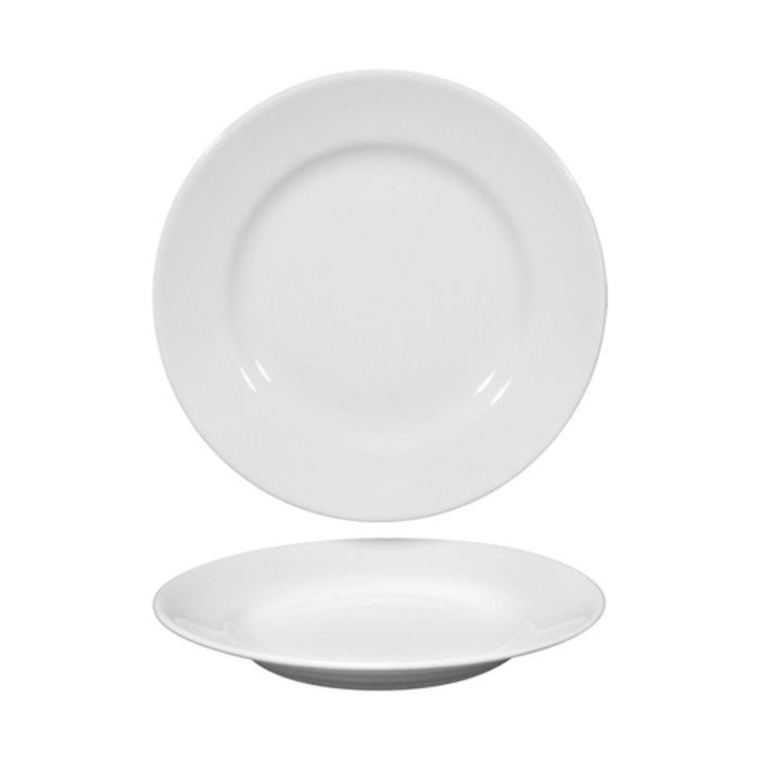 Assiette Tivoli - Blanc - Porcelaine - Ø 26 CM - Saturnia E765101 €3.70 Assiettes