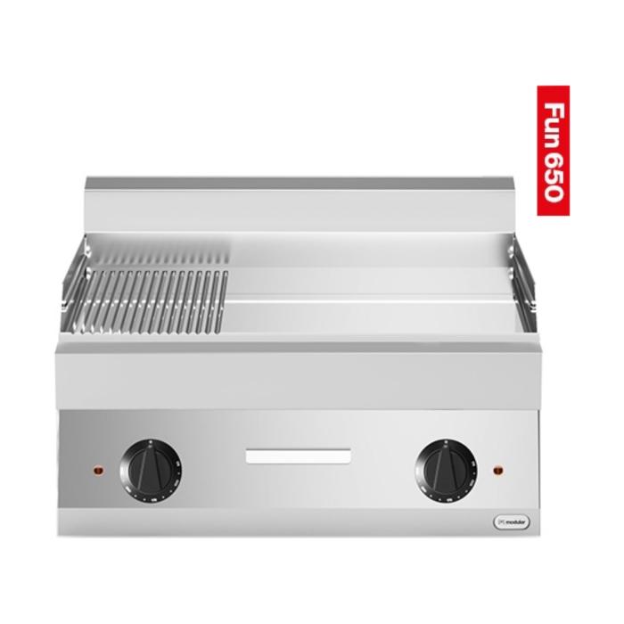 Plaque de cuisson - Électrique - Lisse / strié - 400V - L 70 CM - Fun 650 Line - Modulaire E318139 €1,831.58 Plaque de cuisson électrique