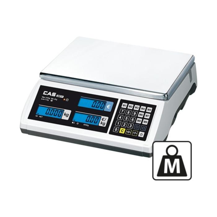 Balance - H 10,6 x 36 x 35 W - 4,7 KG - 5 W - Inox - CAS - 859510 E859510 €366.00 Balance numérique