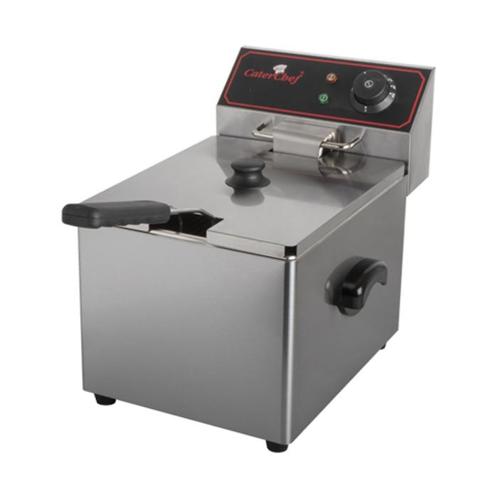 Friteuse - H 34,6 x 26,3 x 40,9 CM - 7 KG - 220 - 240 V - 3250 W - Inox - 8 Litres - Electrique - Caterchef - 688008 688008 €110.88 Friteuses 230 volts