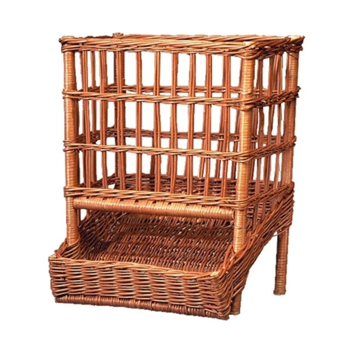 Corbeille à pain - H 60 x 50 x 44 CM - 2,8 KG - Bois de saule - Marron - 809015 E809015 €96.00 Paniers à pain