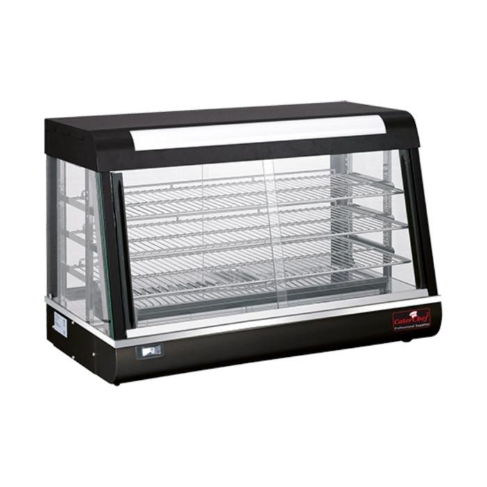 Vitrine chauffante - H 60,5 x 90 x 48 CM - 59 KG - 220 - 240 V - 1840 W - Inox - +30°C / +110°C - Caterchef - 680071 680071 €408.00 Vitrine chaude