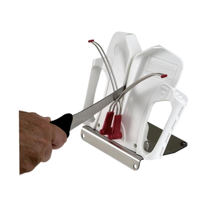 Aiguiseur de couteaux - H 18 x 22 x 15 CM - 0,7 KG - Blanc - 020050 020050 €89.00 Broyeur