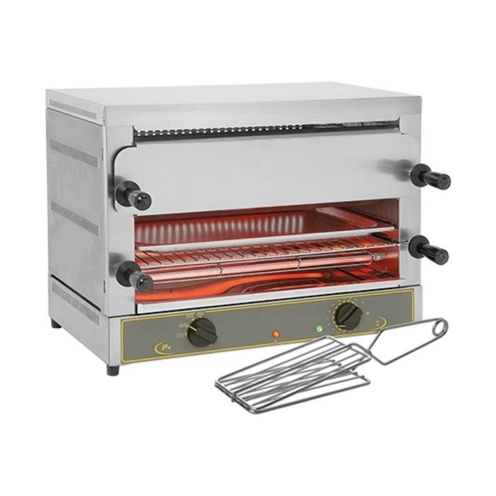 Salamandre - H 48 x 64 x 38 CM - 18.5 KG - 380 - 415 V - 4000 W - Inox - +0°C / +1050°C - Roller Grill - 304015 304015 €748.00 Salamandre