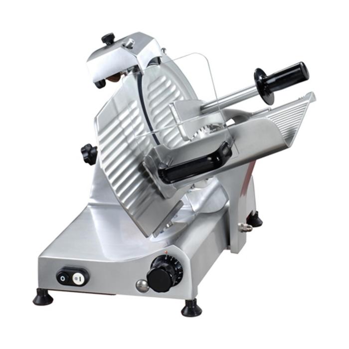 Trancheuse à viande - H 62 x 42,5 x 62 CM - 15,5 KG - 220 - 240 V - 220 W - Aluminium - Mach - 403009 403009 €609.00 Trancheurs de viande/fromage