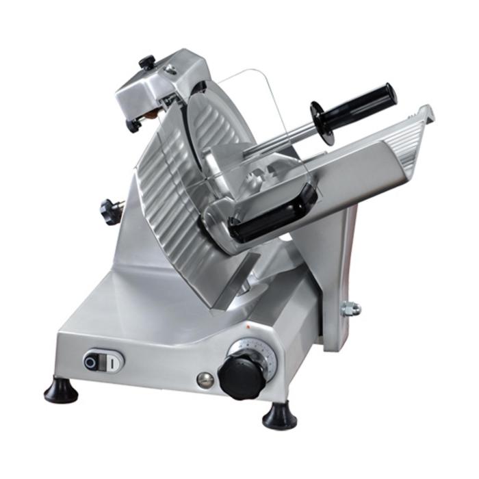 Trancheuse à viande - H 44 x 49,5 x 65 CM - 21 KG - 220 - 240 V - 245 W - Aluminium - Mach - 403010 403010 €839.00 Trancheurs de viande/fromage