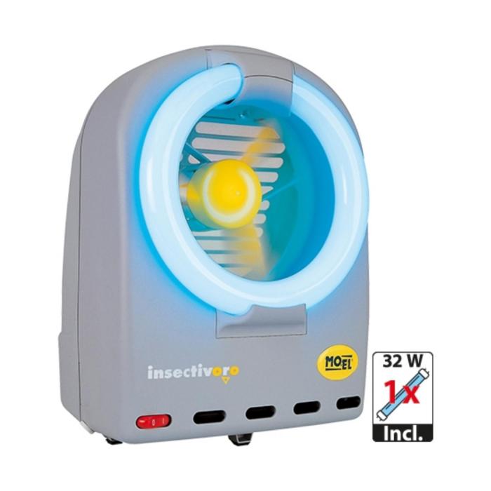 Insektenvanger - H 34 x 24.5 x 22 CM - 2.38 KG - 220 - 240 V - 55 W - Acrylonitril-Butadieen-Styreen (Abs) - Mo-el - 505360 505360 €91.56 Insectenverdelgers