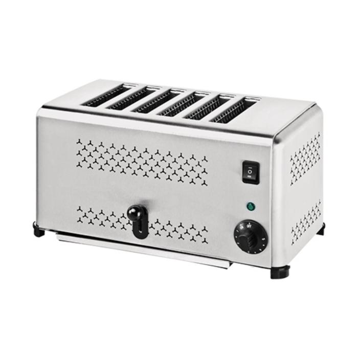 Grille-pain - H 21,5 x 41,5 x 26 CM - 6,5 KG - 220 - 240 V - 2500 W - Inox - Caterchef - 688016 688016 €119.00 Tosti / grille-pain