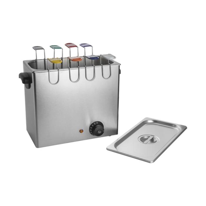 Cuiseur à œufs - H 29,7 x 37,1 x 17,4 CM - 4 KG - 220 - 240 V - 2600 W - Inox - +0°C / +110°C - Caterchef - 688107 688107 €163.80 Bouilloires à œufs