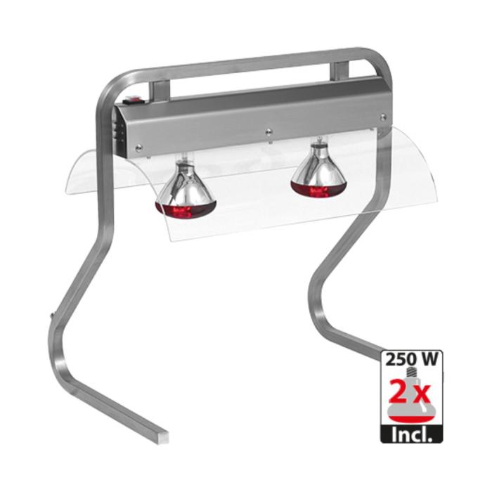 Pont chauffant - H 71,3 x 70 x 49,4 CM - 24 KG - 220 - 240 V - 500 W - Inox - 710220 710220 €433.00 Lampe chauffante