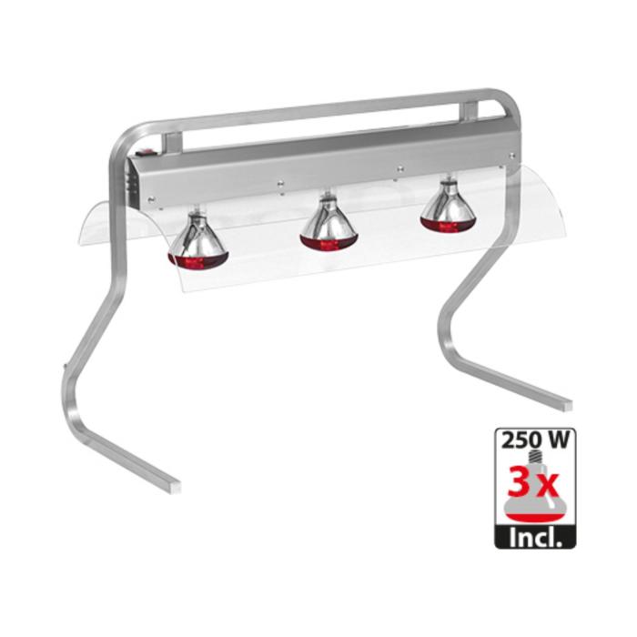 Pont chauffant - H 71,3 x 103 x 49,5 CM - 29 KG - 220 - 240 V - 750 W - Inox - 710330 710330 €525.00 Lampe chauffante