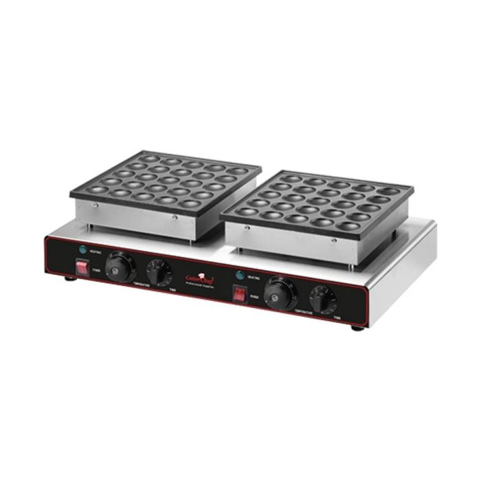 Appareil de cuisson Poffertjes - H 17 x 62 x 37,5 CM - 10,7 KG - 220 - 240 V - 1700 W - +0°C / +300°C - Caterchef - 680125 680125 €263.84 Plaque de cuisson Poffertjes