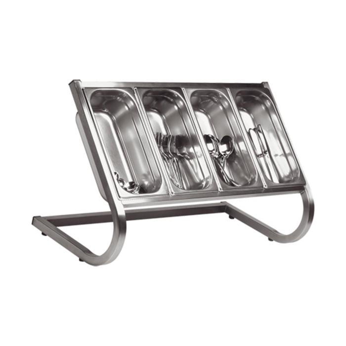 Unité de distribution de couverts - H 43 x 73,8 x 31 CM - 10 KG - Acier inoxydable - 921034 921034 €80.00 Unités de distribution de couverts