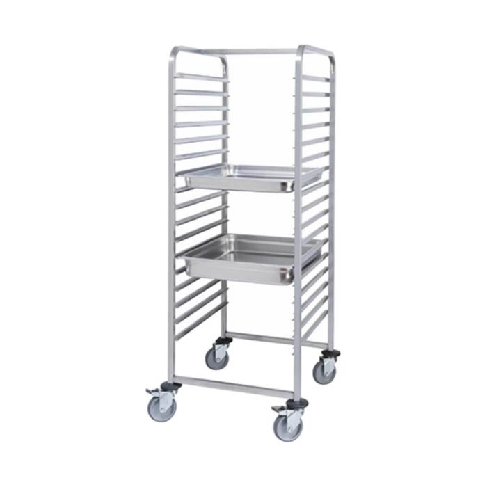 Chariot à étagères - H 171 x 66 x 75,5 CM - 25 KG - Inox - 921061 921061 €394.00 Chariots régaliens