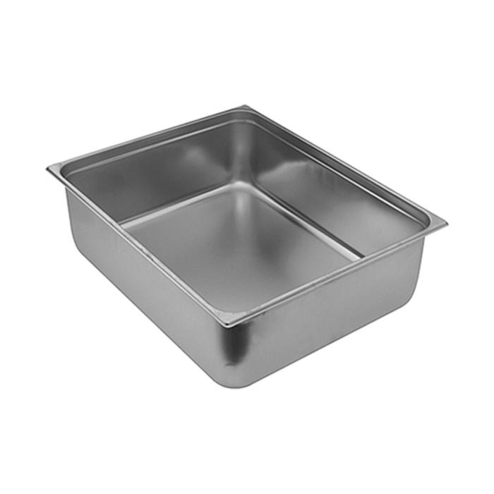 Bac gastronorme - GN 2/1 - 42,8 Litre - H 15 x 65 x 53 CM - Inox - Caterchef - 953212 953212 €78.00 Bac GN
