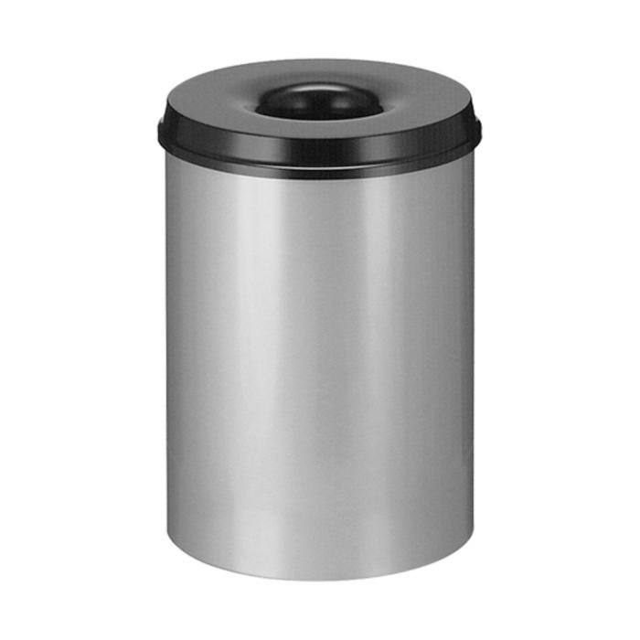 Poubelle - H 47 CM - 3.3 KG - Ø33.5 CM - Métal - Gris - 30 Litre - 541003 E541003 €46.31 Poubelles
