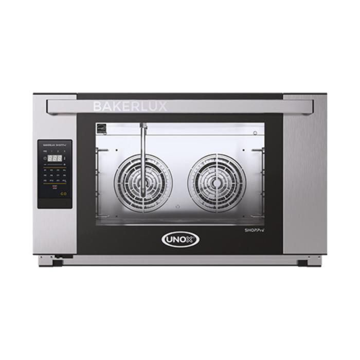 Four à convection Go - H 49.1 x 80 x 81.1 CM - 57 KG - 380 - 415 - Sans - Prise V - 6900 W - Inox - +30°C / +260°C - Unox - 596193 E596193 €1,705.39 Fours à air chaud