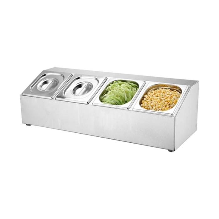Garniture - H 23 x 70 x 26 CM - 4,2 KG - acier inoxydable - 861182 E861182 €109.90 Fournitures de bar