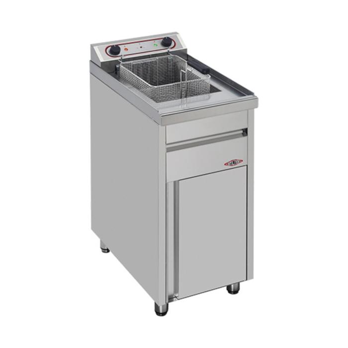 Friteuse - H 90 x 40 x 70 CM - 30 KG - 380 - 415 - Sans - Prise V - 11000 W - Inox - 20 Litre - Electrique - Stilfer - 527020 E527020 €1,000.50 Friteuses 400 volts