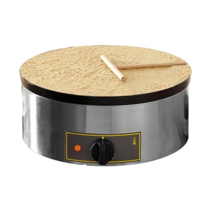 Crëpe Bakapparaat - H 19 x 40 CM - 14 KG - Ø40 CM - 220-240 V - 3600 W - Geëmailleerd - Roller Grill - 304025 E304025 €362.00 Pannenkoeken bakplaat